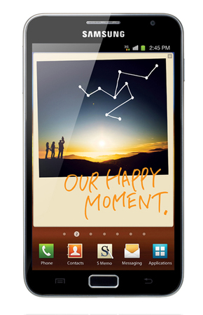 Смартфон Samsung Galaxy Note GT-N7000 Black - Балашиха